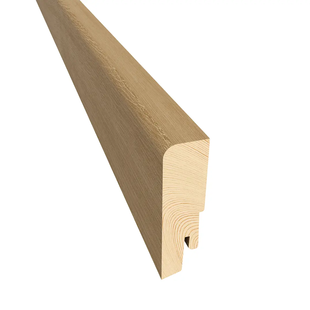 SOCKELLEISTE OAK MATT 15X60 MM