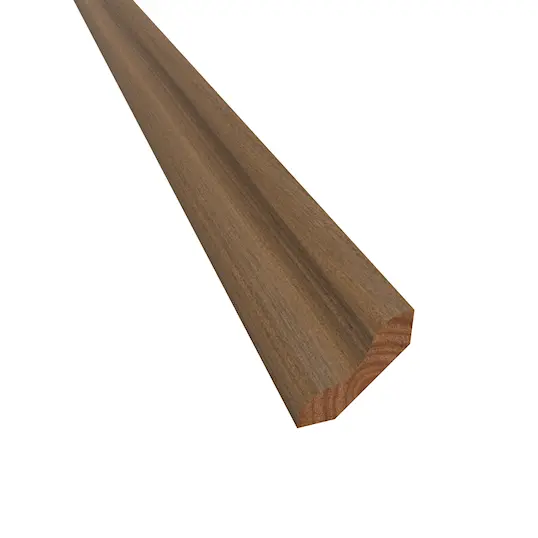 SOLID SKIRTING WALNUT 25X25 MM
