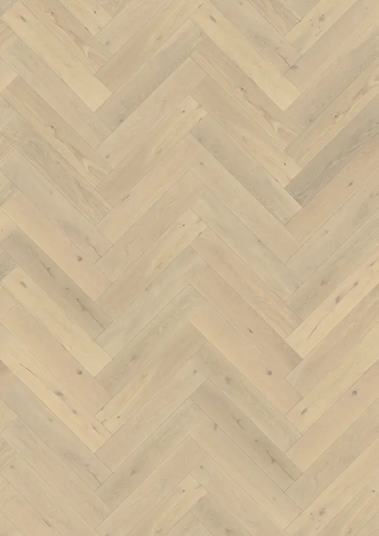 OAK HERRINGBONE CD CRÈME WHITE