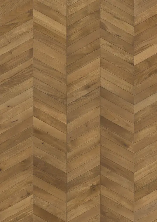 OAK CHEVRON LIGHT BROWN