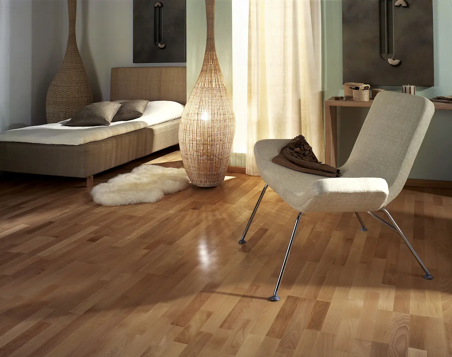kashwereBLANKETSOLID ベージュ52*70~132x178cm BEECH VIBORG - Kährs