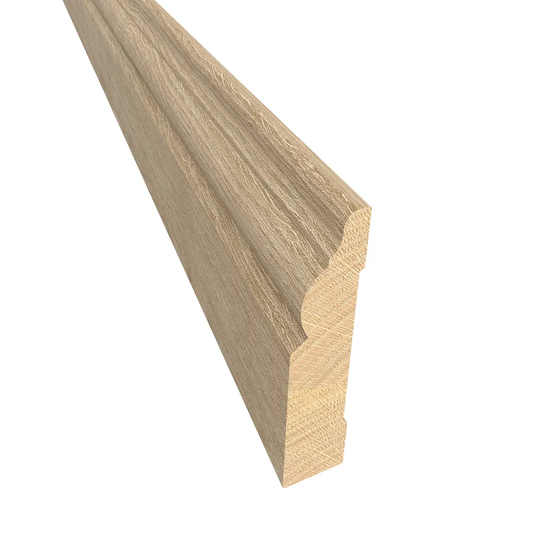 SOLID SKIRTING OAK NOUVEAU WHITE