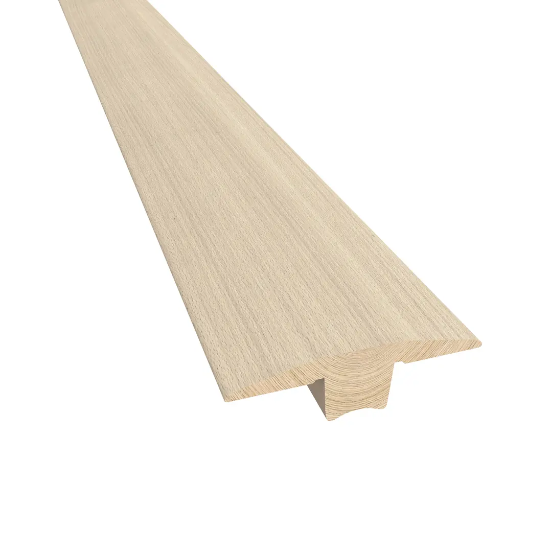 T MOULDING OAK LOFT WHITE