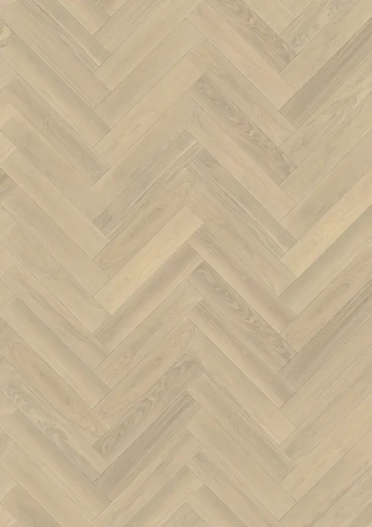 OAK HERRINGBONE AB CRÈME WHITE
