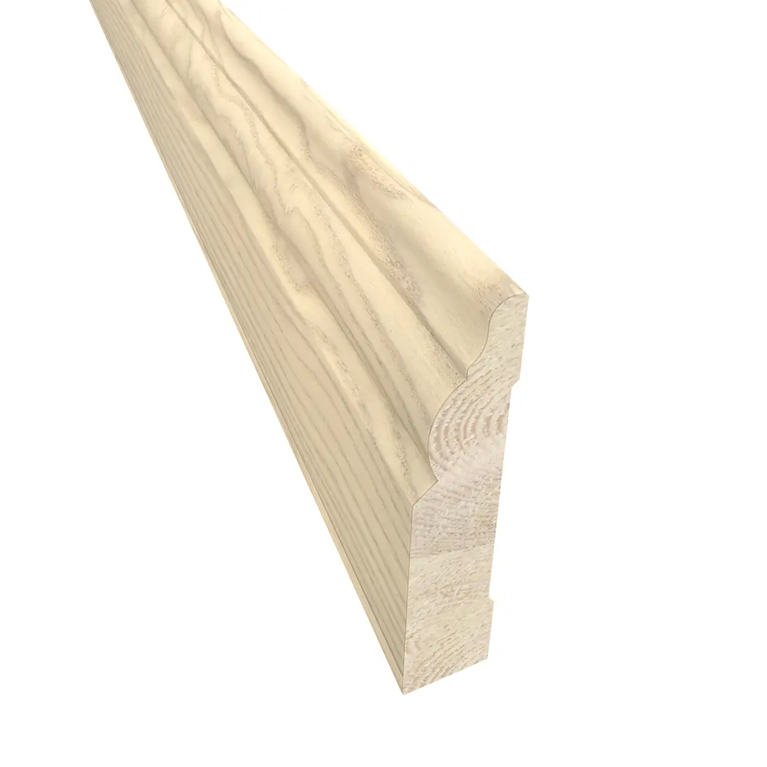 SOLID SKIRTING ASH WHITE
