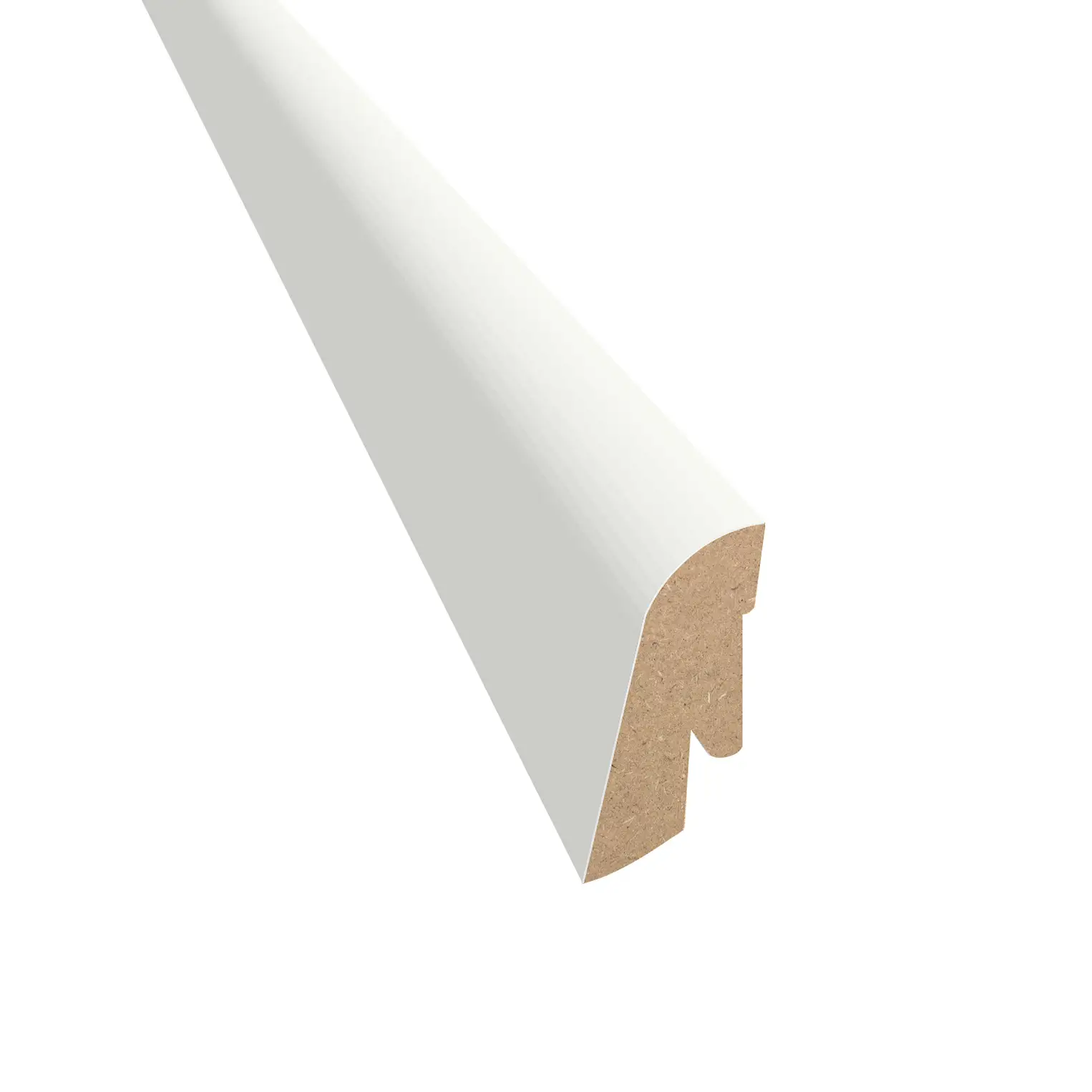 SOCKELLEISTE MDF WHITE Zubehör Kährs
