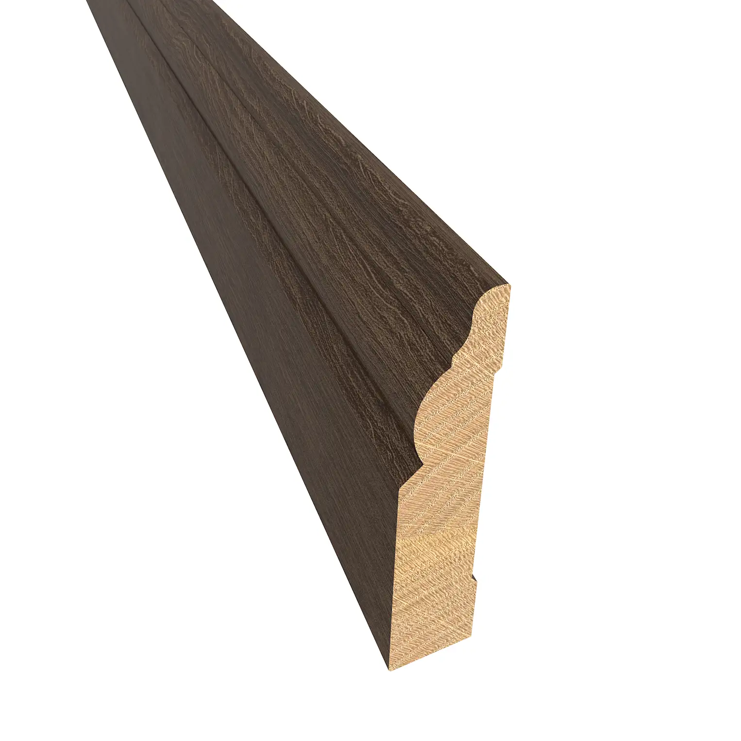 SOLID SKIRTING OAK NOUVEAU BLACK Accessories Kährs
