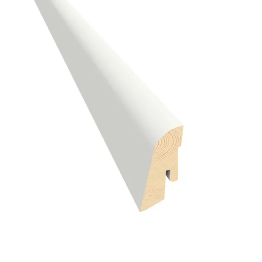 SKIRTING MDF WHITE 19X40 MM