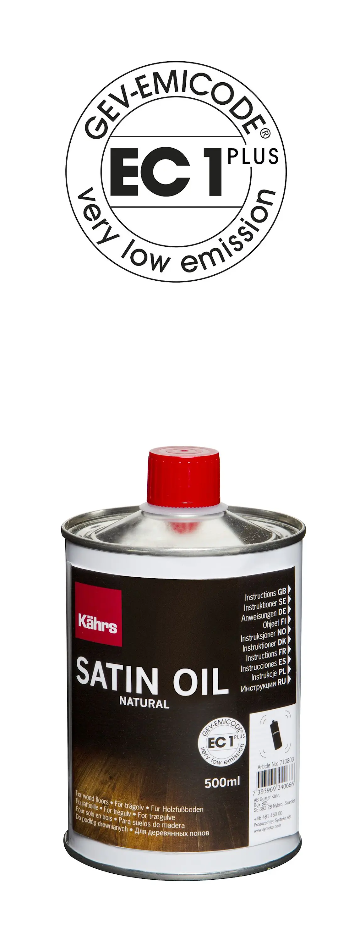 KÄHRS SATIN OIL 0,5 L